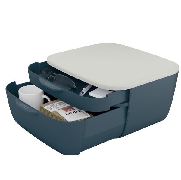 MD_92734 Cassettiera Cosy - 2 scomparti - grigio - Leitz - immagine 1
