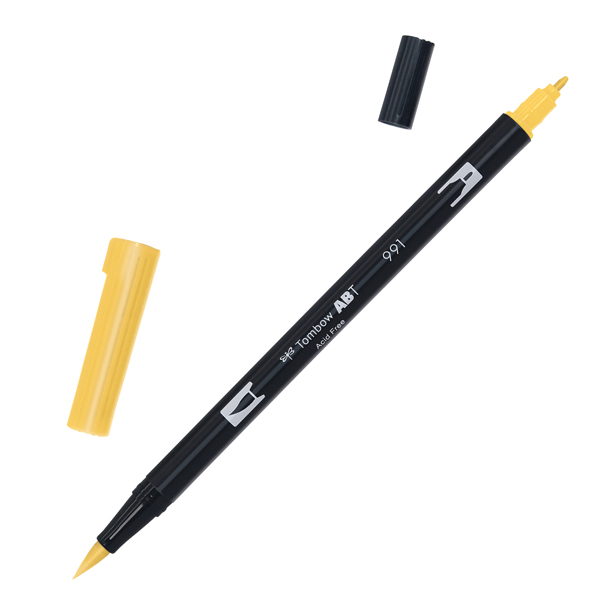 MD_93242 Pennarello Dual Brush N991 - light ochre - Tombow - immagine 1