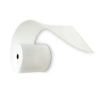 Rotolo per POS e carta di credito - 57 mm x 10 m - 48 gr - diametro esterno 30 mm - senza anima - carta termica BPA free - Rotolificio Pugliese - blister 12 pezzi