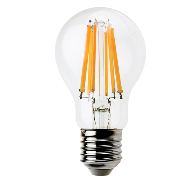 MD_93615 Lampada - Led - goccia - A60 - 12W - E27 - 3000K - luce bianca calda - MKC - immagine 1