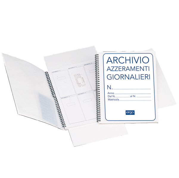 MD_93661 Cartella azzeramenti giornalieri - 13 fogli - 1820AZT00 - Data Ufficio - immagine 1