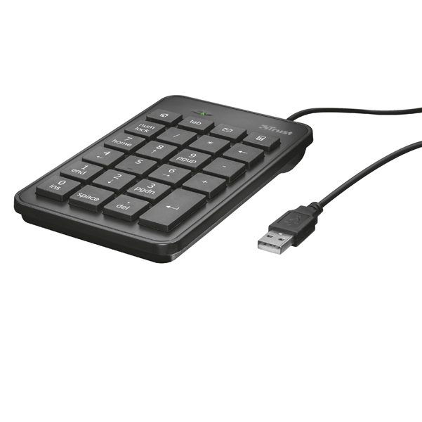 MD_93698 Tastierino numerico Xalas - USB - Trust - immagine 1