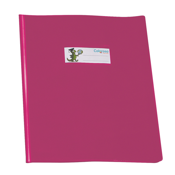 MD_93810 Coprimaxi GreenLine - 21 x 30 cm - PVC - 220 mic - c/alette - lucido - fucsia - Colorosa - immagine 1