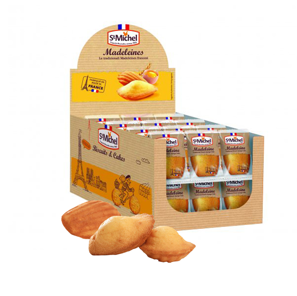MD_93907 Madeleines - Bahlsen ( multipack da 25 monoporzioni ) - immagine 1