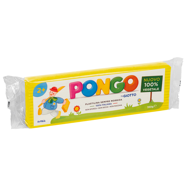 MD_93953 Pasta Pongo - panetto 350 gr - giallo - Giotto - immagine 1