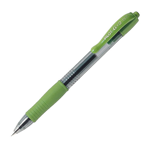MD_94021 Roller gel a scatto G-2 - punta 0,7mm - verde chiaro - Pilot - immagine 1