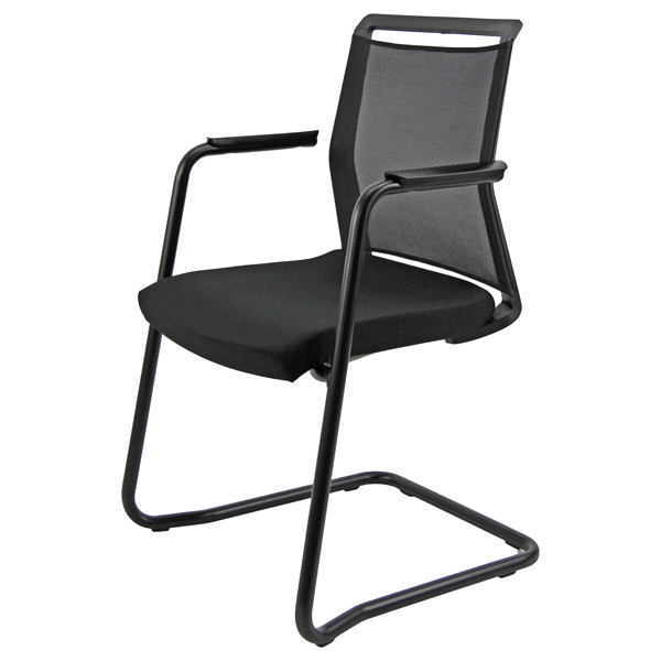 MD_94051 Seduta attesa Light LLS - con braccioli inclusi - nero - Unisit - immagine 1