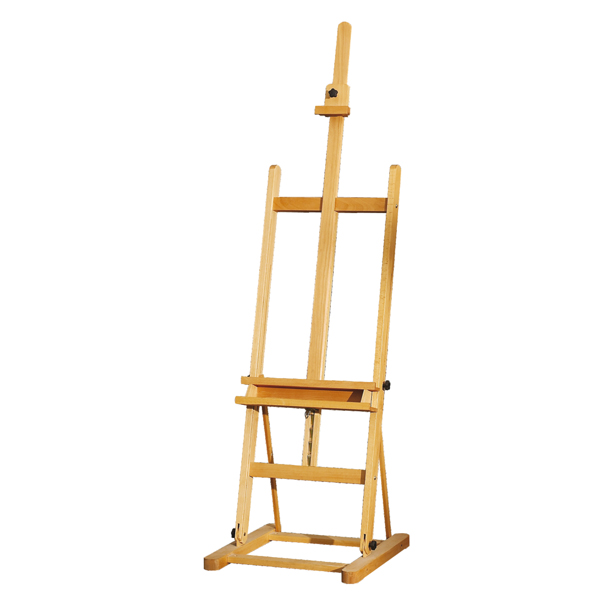 MD_94135 Cavalletto Studio - legno di faggio - altezza tela max 140 cm - 47 x 57 x 185 cm - DOM - immagine 1