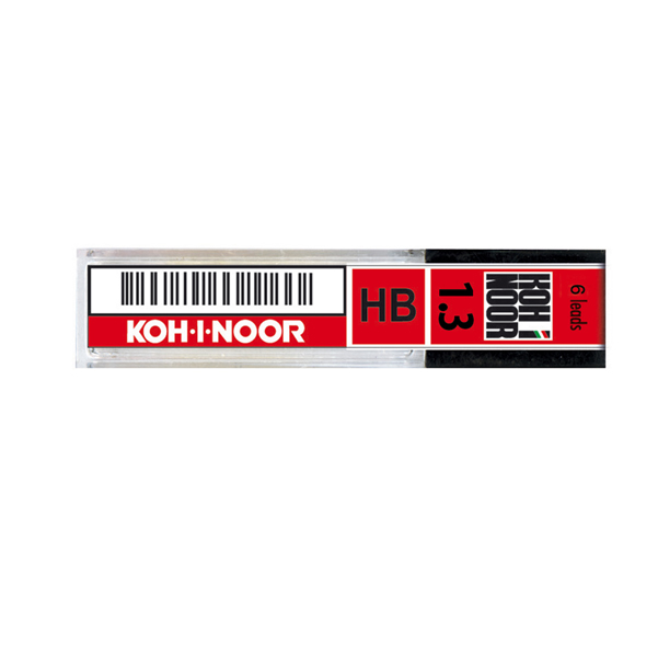 MD_94161 Mina di ricambio - 1,3 mm - per portamine DH1500 - Koh.I.Noor - astuccio 6 pezzi - immagine 1