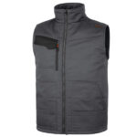 Gilet Stockton3 - multitasche - taglia L - grigio/arancio - Deltaplus