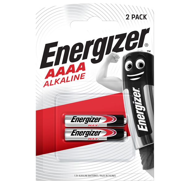 MD_94393 Pila AAAA - 1,5V - LR61 - Max - Energizer - blister 2 pezzi - immagine 1