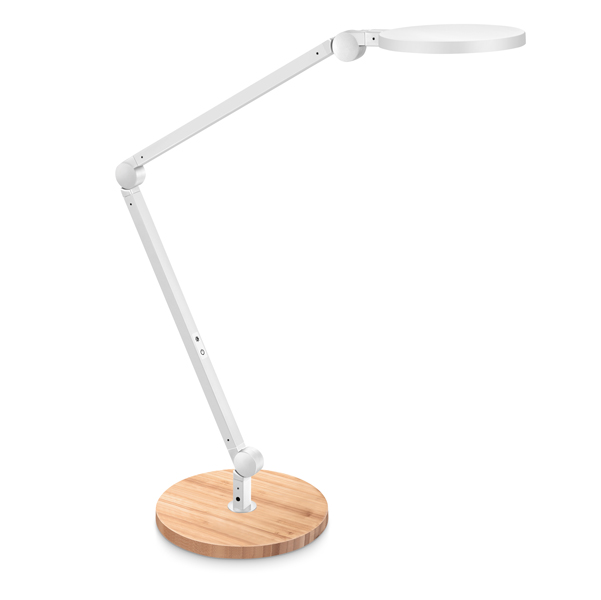 MD_94485 Lampada Giant - a led - con base in legno - bianco - Cep - immagine 1