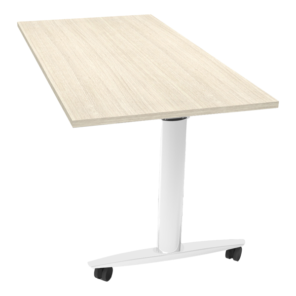 MD_94605 Tavolo multifunzione Taxi - con ruote - 120 x 80 x 73,7 cm - rovere - immagine 1