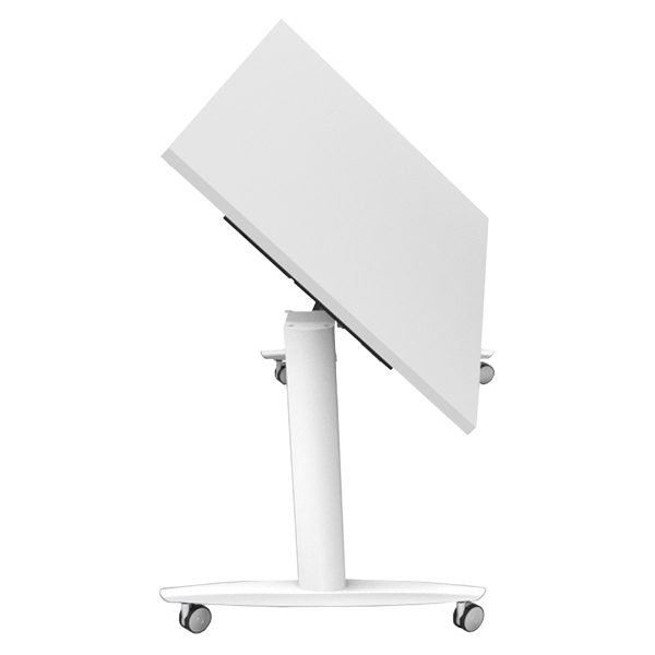 MD_94606 Tavolo multifunzione Taxi - con ruote - 120 x 80 x 73,7 cm - bianco - immagine 1