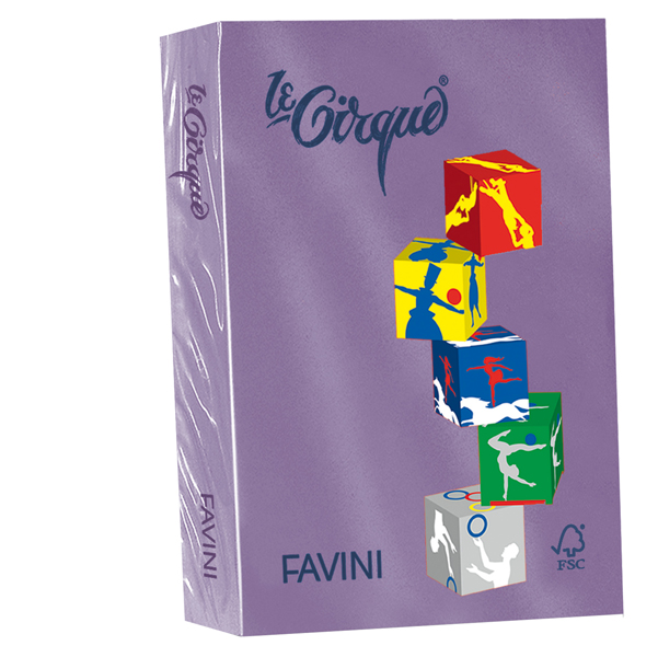 MD_94625 Carta Le Cirque - A4 - 80 gr - iris 220 - Favini - conf. 500 fogli - immagine 1