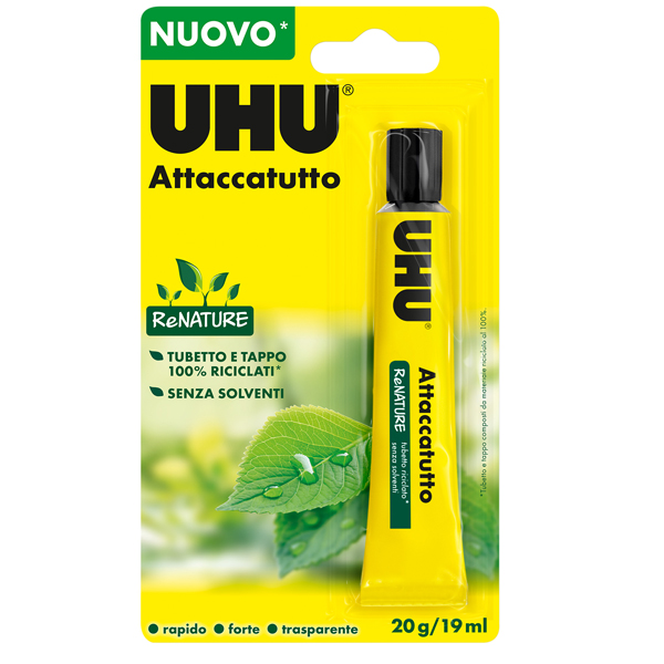 MD_95035 Colla attaccatutto senza solventi - 20 ml - in blister - UHU - immagine 1