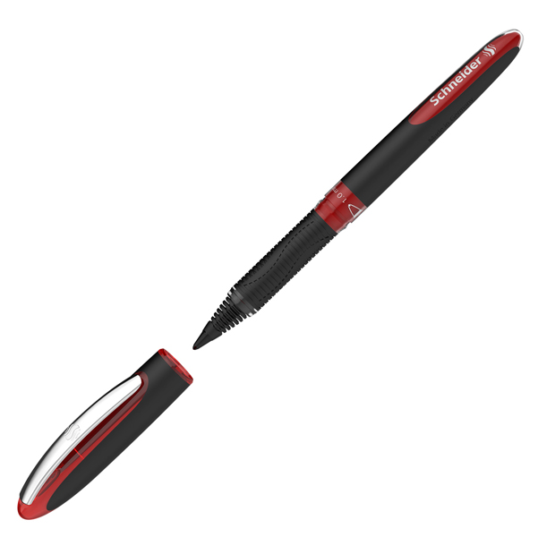 MD_95118 Roller One Sign - punta ultra-smooth 1.0 mm - rosso - Schneider - immagine 1