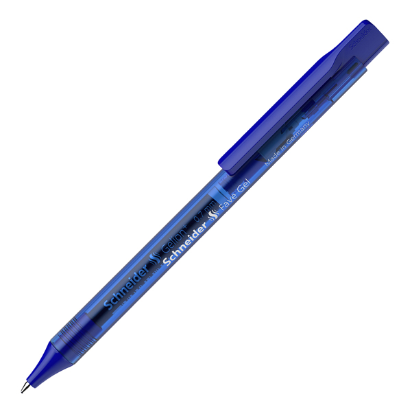 MD_95123 Penna gel Fave a scatto - punta 0.7 mm - blu - Schneider - immagine 1