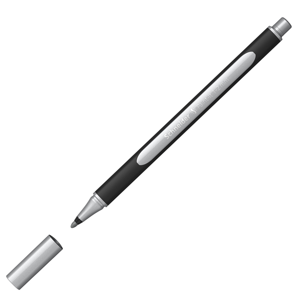 MD_95131 Pennarello Metallic Liner 020 - punta 1,2 mm - argento - Schneider - immagine 1