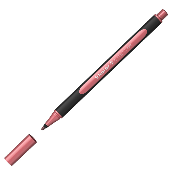 MD_95135 Pennarello Metallic Liner 020 - punta 1,2 mm - rosso - Schneider - immagine 1