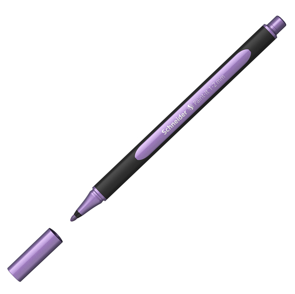 MD_95138 Pennarello Metallic Liner 020 - punta 1,2 mm - viola - Schneider - immagine 1