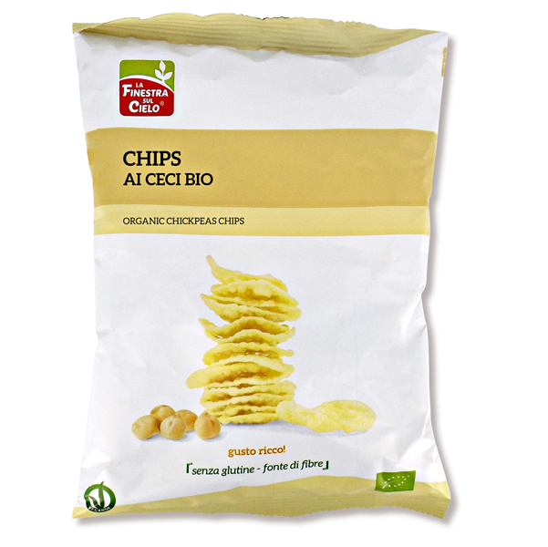 MD_95160 Chips di ceci - 75 gr - ViviBio - immagine 1