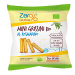 Mini grissini - rosmarino - monodose da 30 gr - Zer%glutine