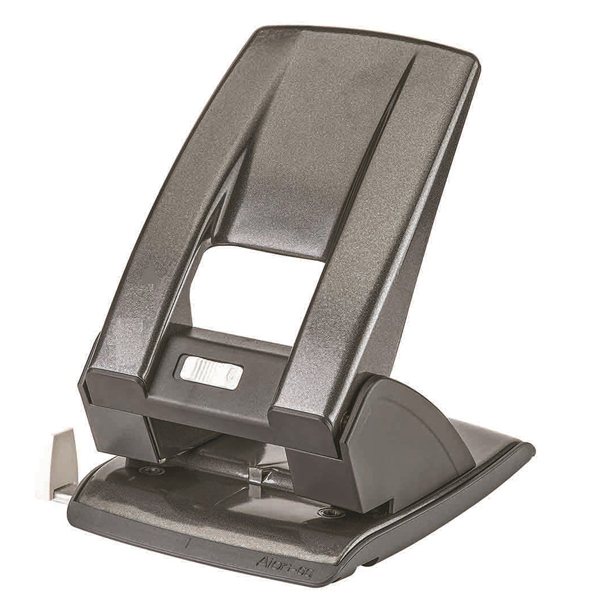 MD_95202 Perforatore Kangaro - 2 fori - max 60 fogli - nero - Iternet - immagine 1