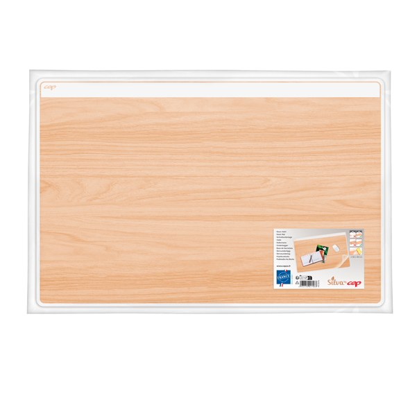 MD_95235 Sottomano Silva - 58,5 x 38,5 cm - trasparente/stampa legno - Cep - immagine 1