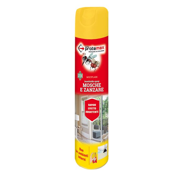MD_95729 Insetticida spray mosche e zanzare - 500 ml - Protemax - immagine 1