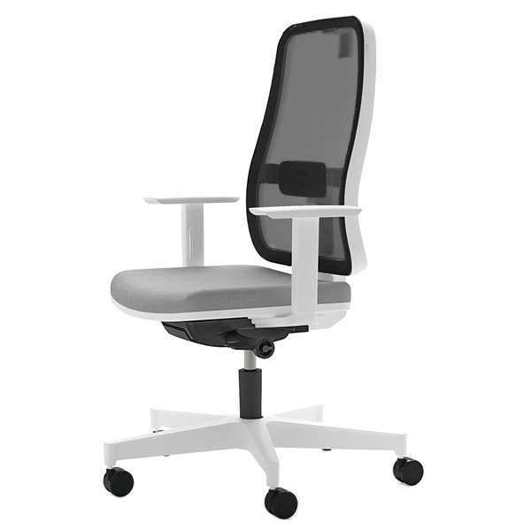 MD_96129 Poltrona direzionale Blaze BLYTB - con braccioli regolabili - grigio - Unisit - immagine 1