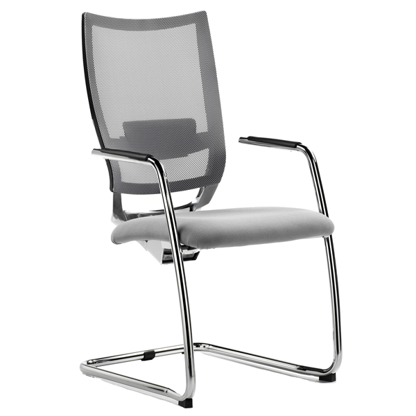 MD_96164 Seduta attesa Elite concept COV - con braccioli inclusi - grigio/grigio - Unisit - immagine 1
