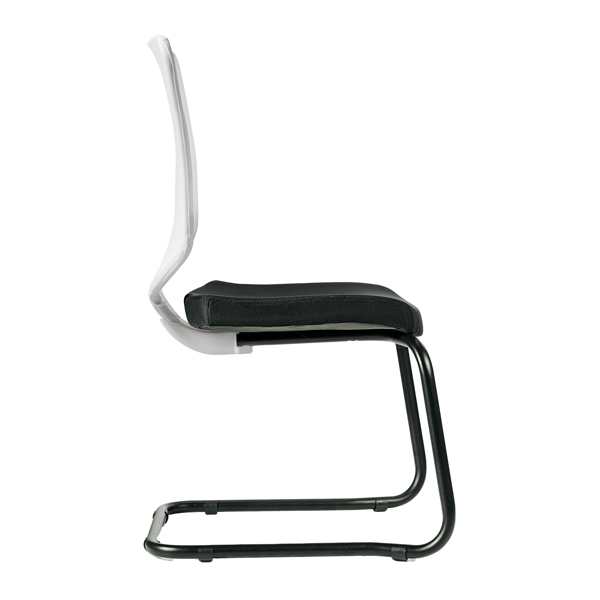 MD_96236 Seduta attesa Newair NWBS - senza braccioli - nero/bianco - Unisit - immagine 1