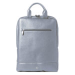 Zaino slim Gate Trended - 28 x 38 x 10 cm - ecopelle - azzurro - In Tempo