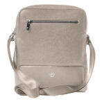 City bag medium Gate Trended - 25 x 30 x 6 cm - ecopelle - ghiaccio - In Tempo