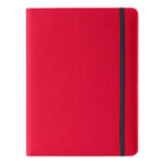 Portablocco Meet - con elastico - 31 x 25 x 1,4 cm - rosso - In Tempo