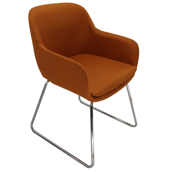 MD_96564 Poltroncina attesa Febe FBS - ocra - Unisit - immagine 1