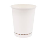 Bicchiere in carta - 350 ml - bianco - Signor Bio - conf. 50 pezzi