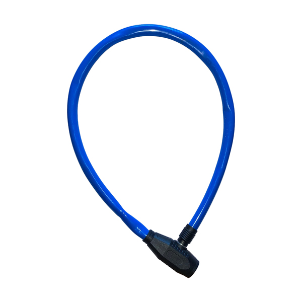 MD_96789 Lucchetto per bici - a 2 chiavi - 650 mm - Metalplus - immagine 1