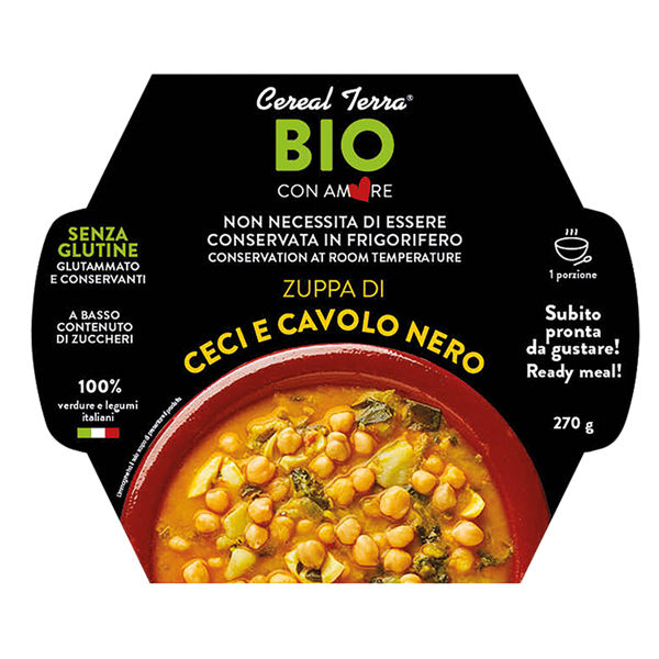 MD_96845 Zuppa ceci e cavolo nero - 300 gr - Cereal Terra - immagine 1