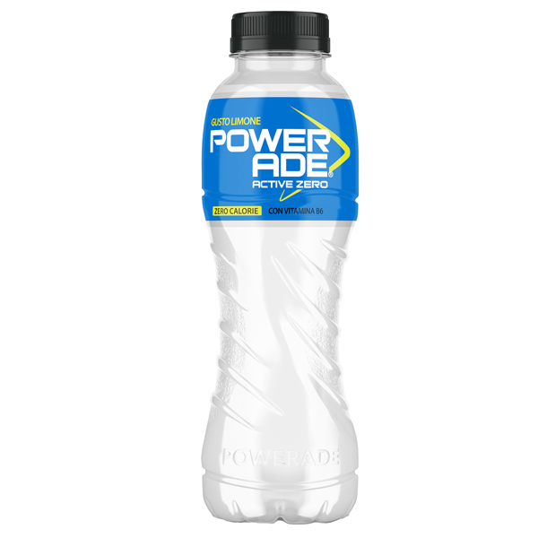 MD_96857 Powerade - in bottiglia - 500 ml - gusto active zero lemon - immagine 1