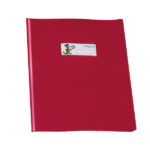 Coprimaxi GreenLine - A5 - PVC - 220 mic - c/alette - lucido - rosso - Colorosa
