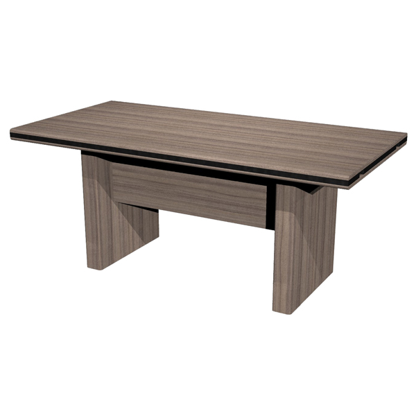 MD_97017 Scrivania direzionale Elegance - 180 x 90 cm - noce toscano - immagine 1