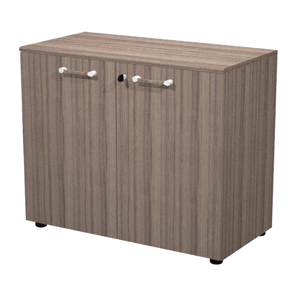 MD_97022 Mobile Elegance - basso con ante - 90 x 45,2 x 75 cm - noce toscano - immagine 1