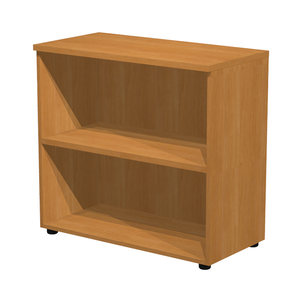 MD_97029 Armadio modulare - basso a giorno - 90 x 44 x 85 cm - noce chiaro - immagine 1