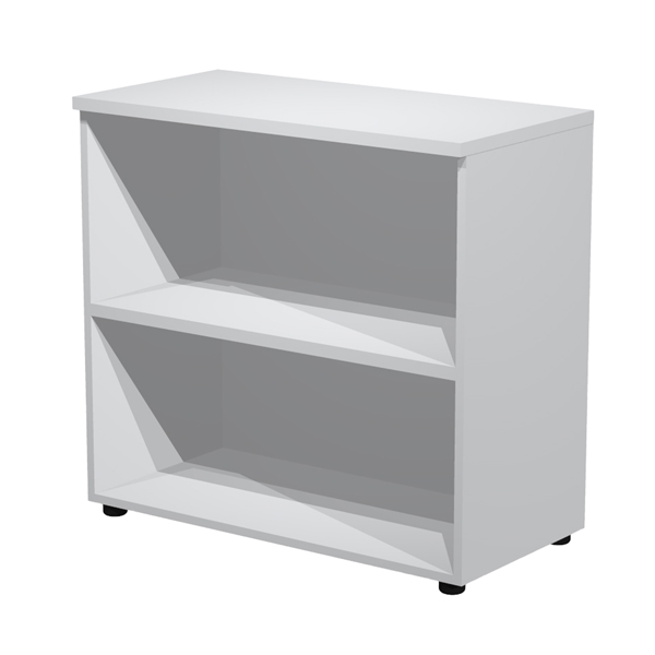 MD_97030 Armadio modulare - basso a giorno - 90 x 44 x 85 cm - grigio - immagine 1