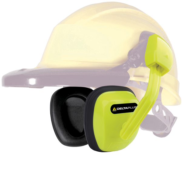 MD_97184 Cuffie antirumore Suzuka2 - per elmetti - giallo fluo - Deltaplus - immagine 1
