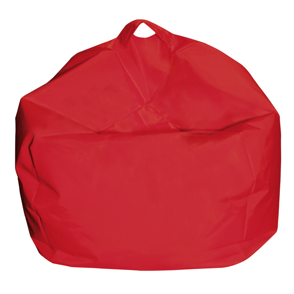 MD_97216 Pouf Comodone - 62 x 65 cm - rosso - King Collection - immagine 1