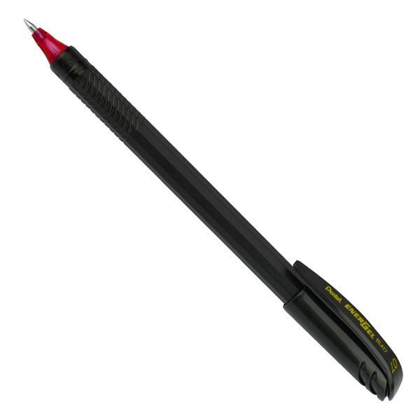 MD_97415 Roller Energel Recycology 96% - punta 0,7 mm - rosso - Pentel - immagine 1