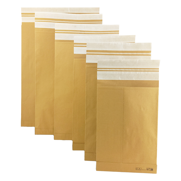 MD_97528 Sacchetto e-commerce E-Double - 21 x 30 cm - avana - Bong Packaging - conf. 250 pezzi - immagine 1